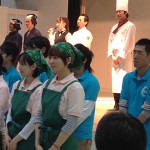 最終日は舞台に出てご挨拶